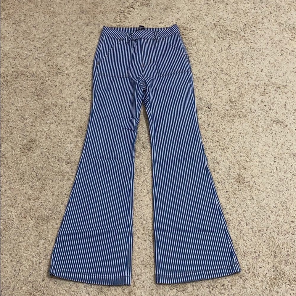 Forever 21 striped jeans